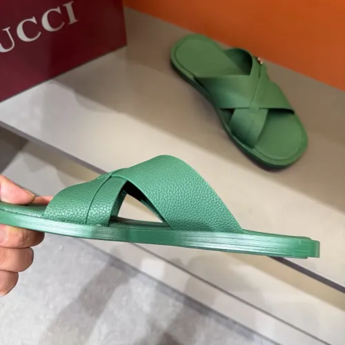 Replica Gucci Slippers For Men #1455559 $60.00 USD for Wholesale