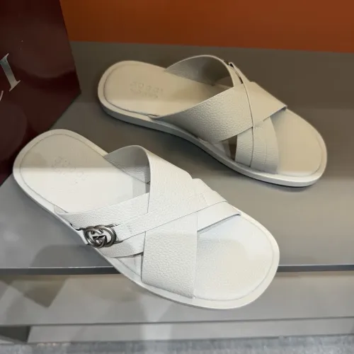 Replica Gucci Slippers For Men #1455560 $60.00 USD for Wholesale