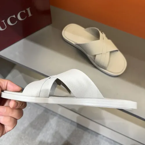 Replica Gucci Slippers For Men #1455560 $60.00 USD for Wholesale