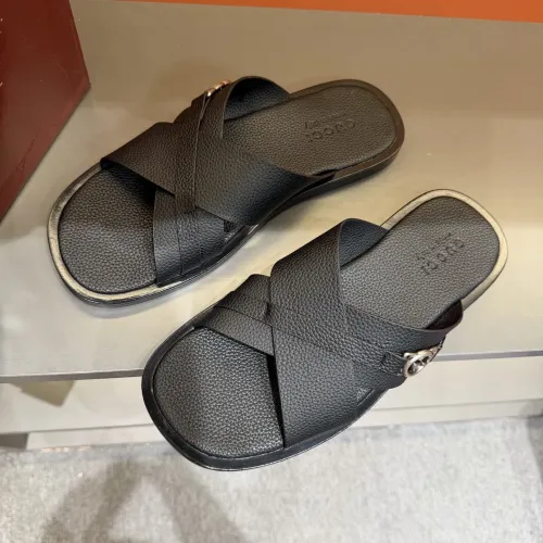 Replica Gucci Slippers For Men #1455561 $60.00 USD for Wholesale