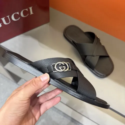 Replica Gucci Slippers For Men #1455561 $60.00 USD for Wholesale