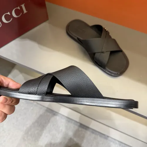 Replica Gucci Slippers For Men #1455561 $60.00 USD for Wholesale