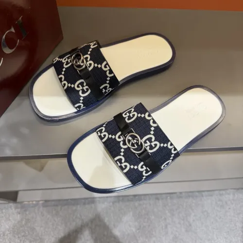 Replica Gucci Slippers For Men #1455562 $60.00 USD for Wholesale