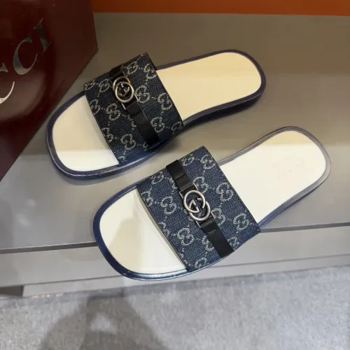 Replica Gucci Slippers For Men #1455563 $60.00 USD for Wholesale