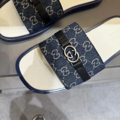 Replica Gucci Slippers For Men #1455563 $60.00 USD for Wholesale