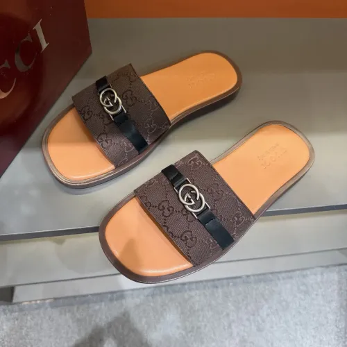 Replica Gucci Slippers For Men #1455564 $60.00 USD for Wholesale