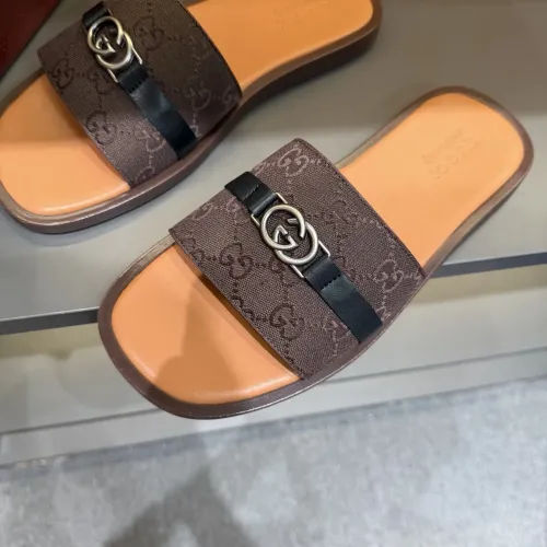 Replica Gucci Slippers For Men #1455564 $60.00 USD for Wholesale