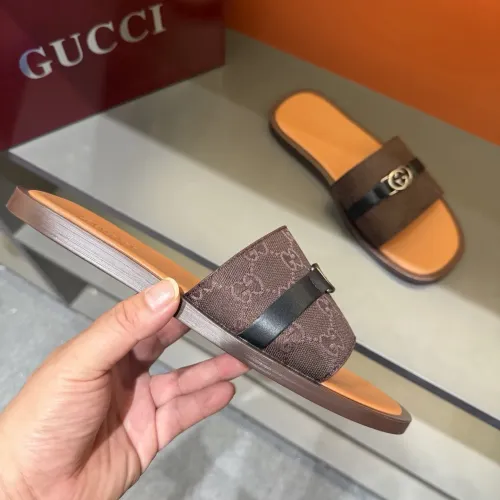Replica Gucci Slippers For Men #1455564 $60.00 USD for Wholesale