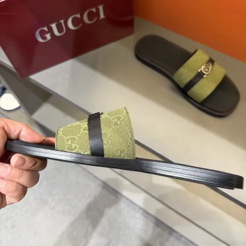 Replica Gucci Slippers For Men #1455565 $60.00 USD for Wholesale