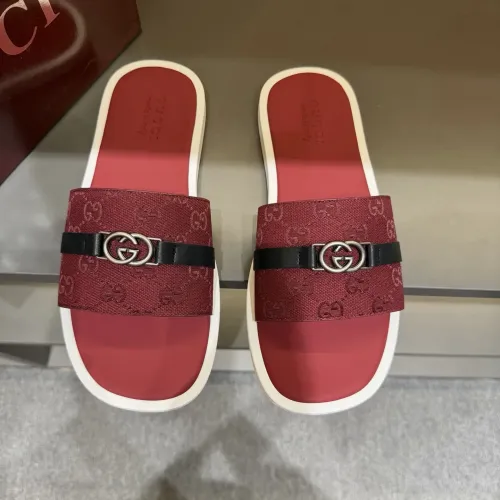 Replica Gucci Slippers For Men #1455566 $60.00 USD for Wholesale