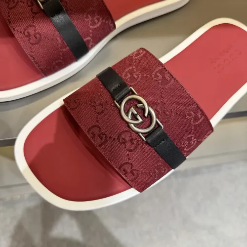 Replica Gucci Slippers For Men #1455566 $60.00 USD for Wholesale