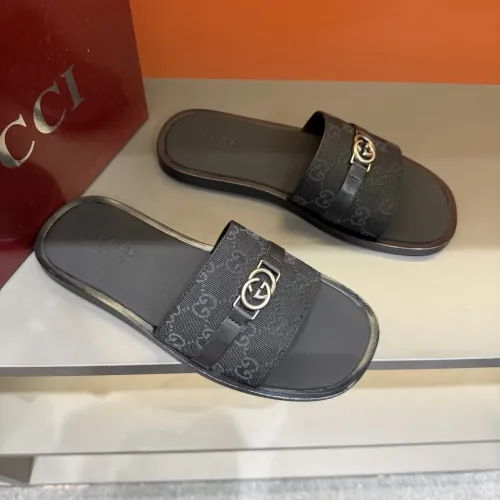 Replica Gucci Slippers For Men #1455567 $60.00 USD for Wholesale
