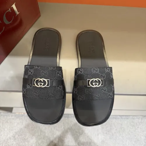 Replica Gucci Slippers For Men #1455567 $60.00 USD for Wholesale