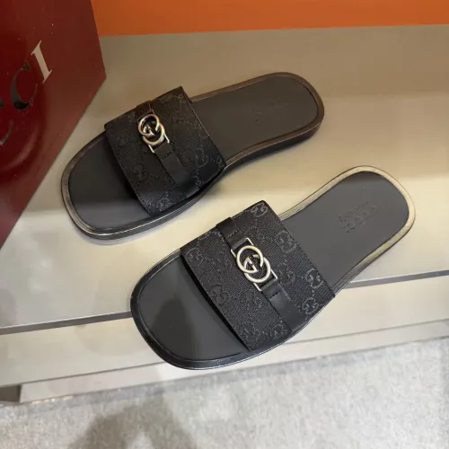 Replica Gucci Slippers For Men #1455567 $60.00 USD for Wholesale