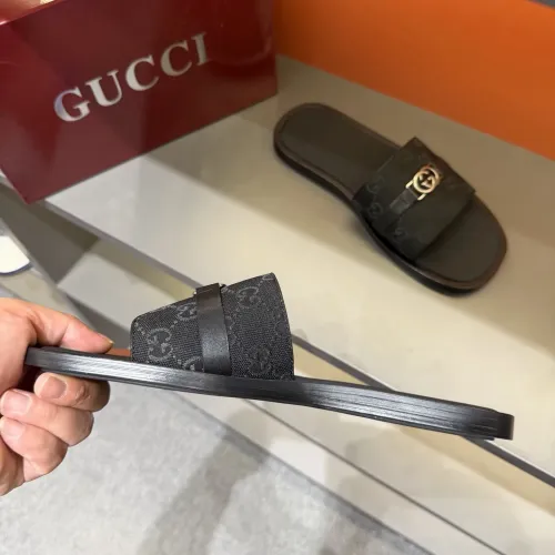 Replica Gucci Slippers For Men #1455567 $60.00 USD for Wholesale
