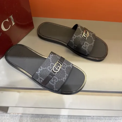 Replica Gucci Slippers For Men #1455568 $60.00 USD for Wholesale