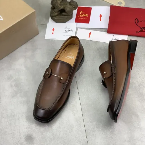 Cheap Christian Louboutin Leather Shoes For Men #1455587, $$102.00 USD On Christian Louboutin Leather Shoes