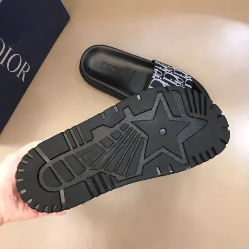 Replica Christian Dior Slippers For Men #1455593 $56.00 USD for Wholesale