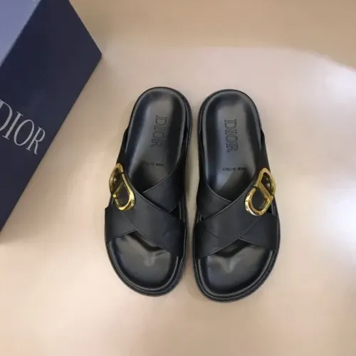 Cheap Christian Dior Slippers For Men #1455595, $$56.00 USD On Christian Dior Slippers
