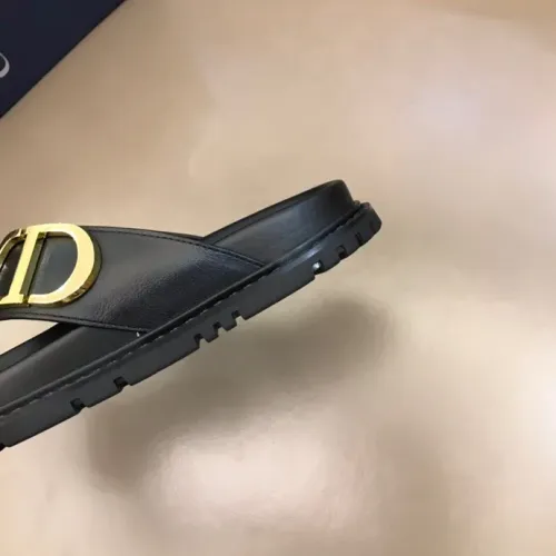 Replica Christian Dior Slippers For Men #1455596 $56.00 USD for Wholesale