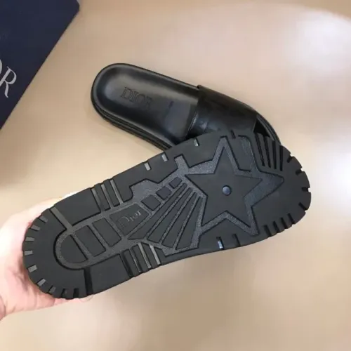 Replica Christian Dior Slippers For Men #1455597 $56.00 USD for Wholesale