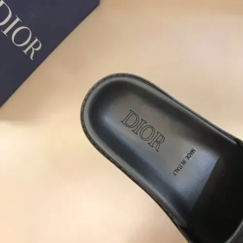 Replica Christian Dior Slippers For Men #1455597 $56.00 USD for Wholesale