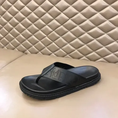 Replica Christian Dior Slippers For Men #1455599 $56.00 USD for Wholesale