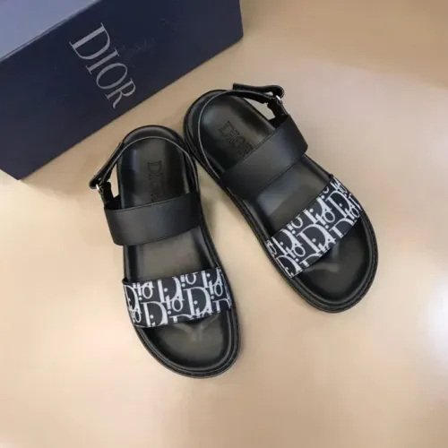 Replica Christian Dior Sandal For Men #1455600 $56.00 USD for Wholesale