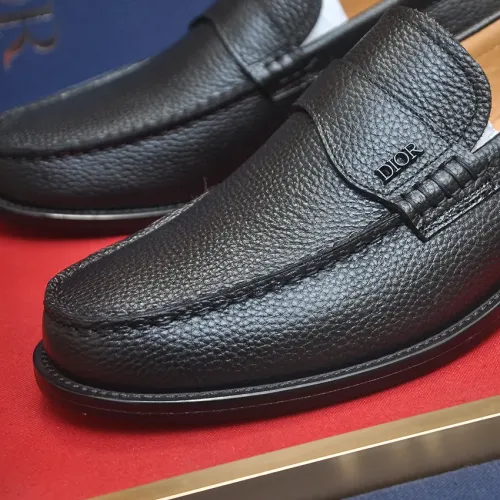 Replica Christian Dior Leather Shoes For Men #1455654 $102.00 USD for Wholesale