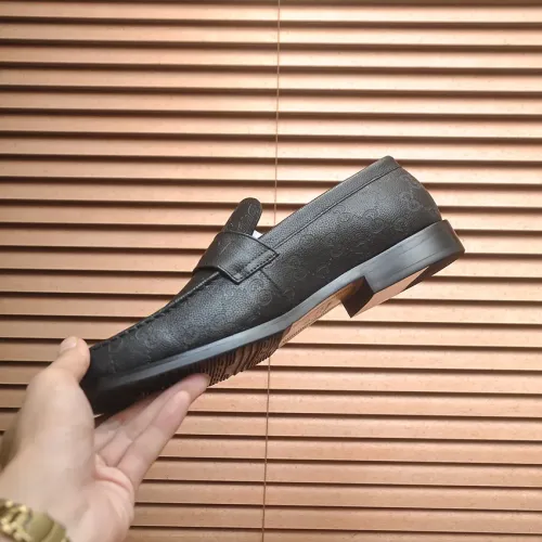 Replica Gucci Oxfords Shoes For Men #1455661 $88.00 USD for Wholesale