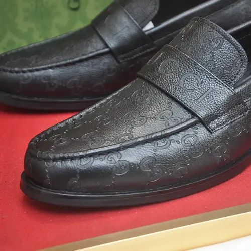Replica Gucci Oxfords Shoes For Men #1455661 $88.00 USD for Wholesale
