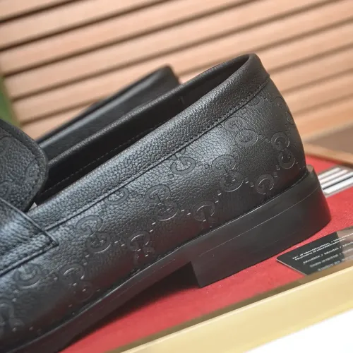 Replica Gucci Oxfords Shoes For Men #1455661 $88.00 USD for Wholesale