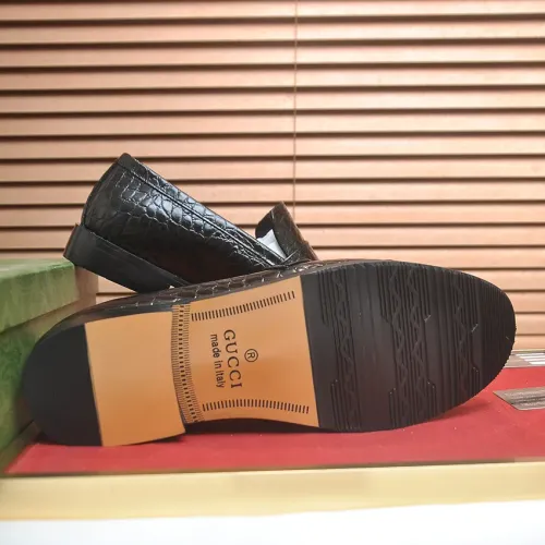 Replica Gucci Oxfords Shoes For Men #1455662 $88.00 USD for Wholesale
