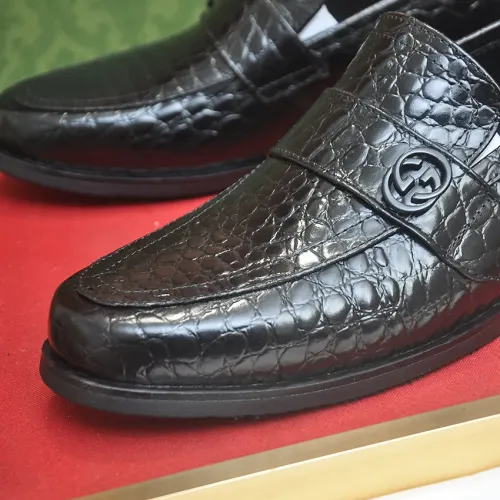 Replica Gucci Oxfords Shoes For Men #1455662 $88.00 USD for Wholesale