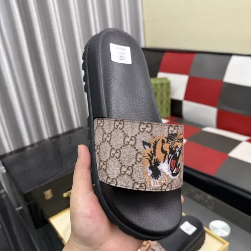 Replica Gucci Slippers For Men #1455677 $48.00 USD for Wholesale