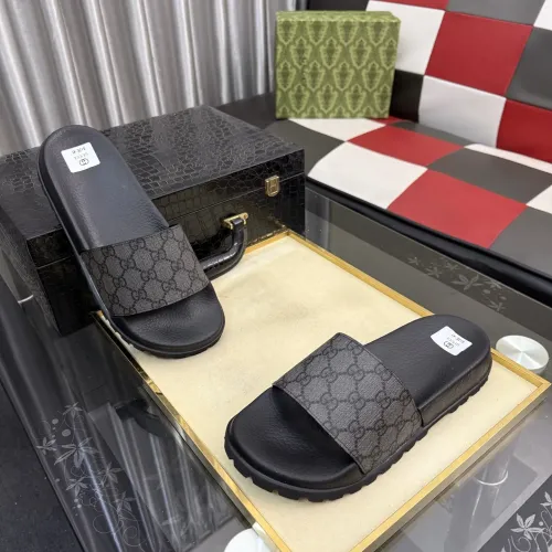 Replica Gucci Slippers For Men #1455684 $48.00 USD for Wholesale