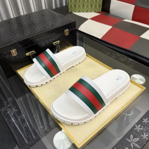 Replica Gucci Slippers For Men #1455686 $52.00 USD for Wholesale