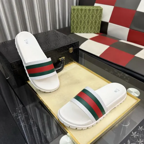 Replica Gucci Slippers For Men #1455686 $52.00 USD for Wholesale