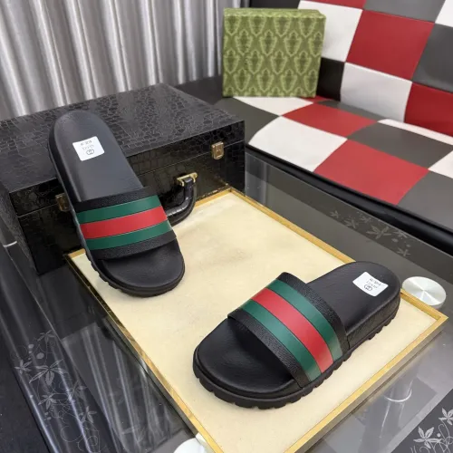 Replica Gucci Slippers For Men #1455687 $52.00 USD for Wholesale