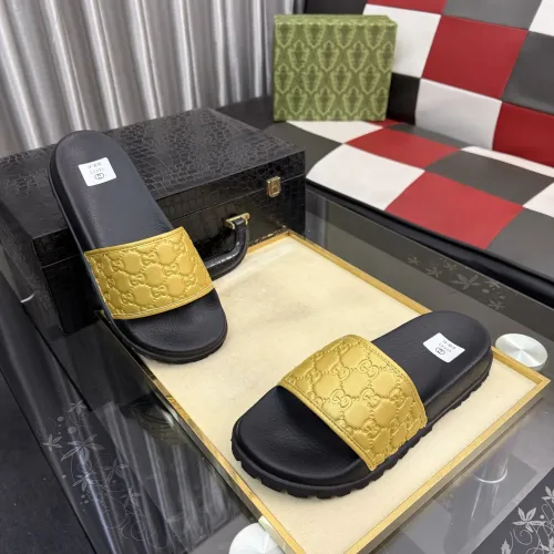 Replica Gucci Slippers For Men #1455689 $48.00 USD for Wholesale