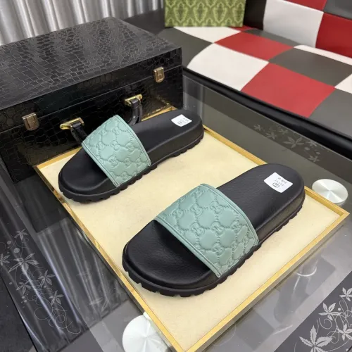 Replica Gucci Slippers For Men #1455692 $48.00 USD for Wholesale