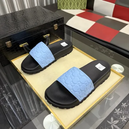 Replica Gucci Slippers For Men #1455693 $48.00 USD for Wholesale