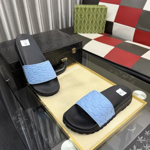 Replica Gucci Slippers For Men #1455693 $48.00 USD for Wholesale