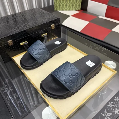 Replica Gucci Slippers For Men #1455694 $48.00 USD for Wholesale