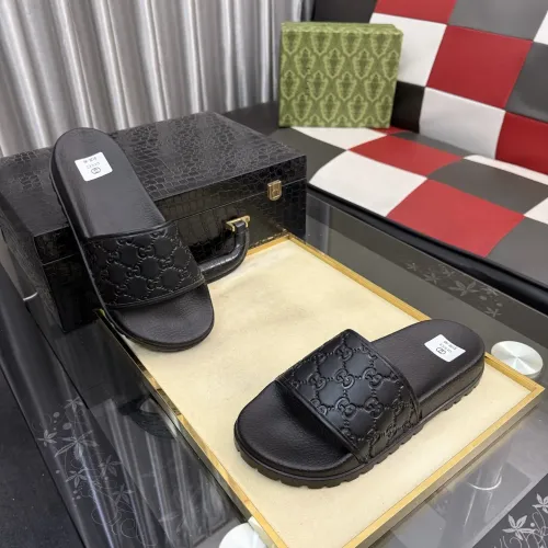 Replica Gucci Slippers For Men #1455695 $48.00 USD for Wholesale
