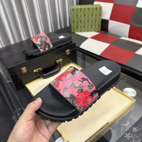 Replica Gucci Slippers For Men #1455698 $48.00 USD for Wholesale