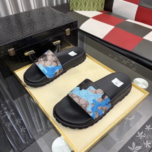 Replica Gucci Slippers For Men #1455699 $48.00 USD for Wholesale