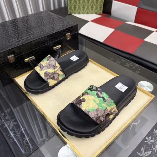 Replica Gucci Slippers For Men #1455700 $48.00 USD for Wholesale