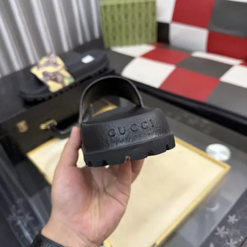 Replica Gucci Slippers For Men #1455700 $48.00 USD for Wholesale