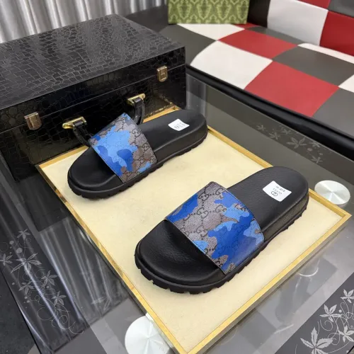 Replica Gucci Slippers For Men #1455701 $48.00 USD for Wholesale